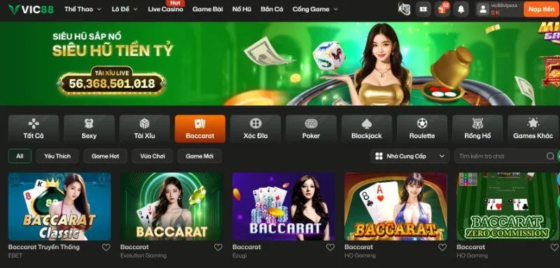 Baccarat Live