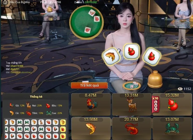 Bầu cua Live