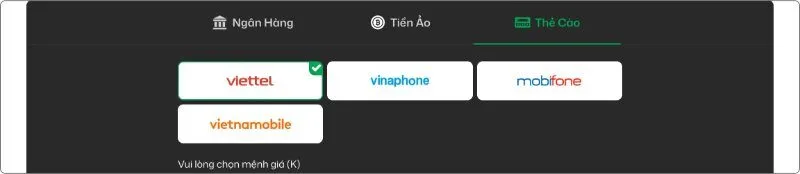 Rút tiền Vic88