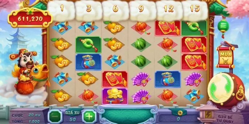 Game mang đến trải nghiệm slot nhanh, sống động