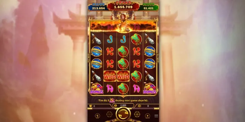 Game mang lại trải nghiệm slot đậm chất thần thoại, sống động 